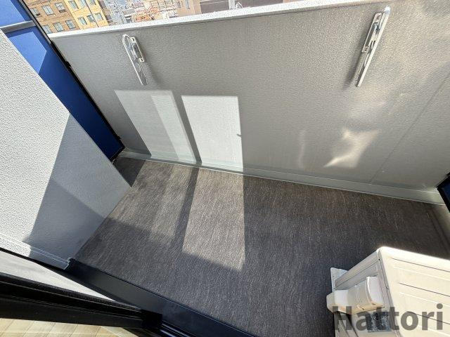 M-RESIDENCE新大阪Gardenのバルコニー