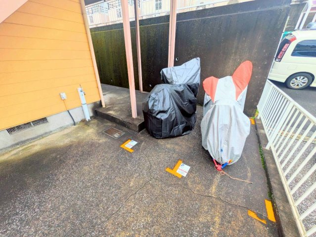 サザンポートＡ棟の駐車場