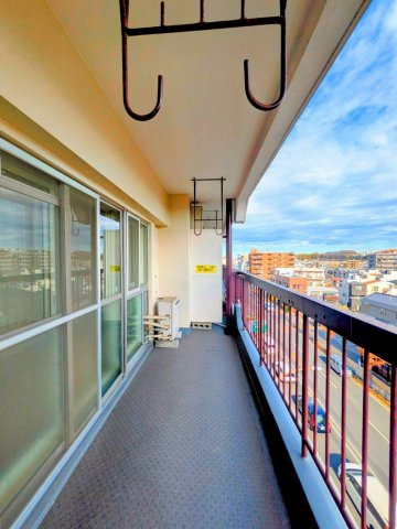 第二スカイハイムのバルコニー