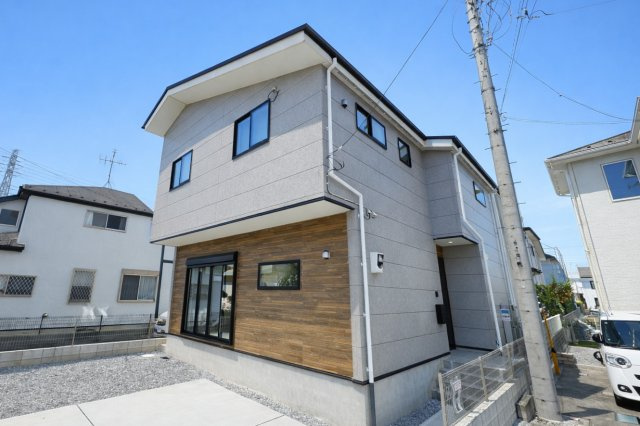 流山市鰭ケ崎新築戸建（鰭ケ崎23期）の外観|完成済み内覧可能です！！
