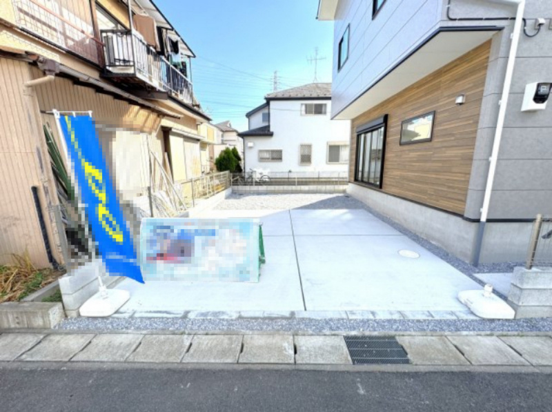 流山市鰭ケ崎新築戸建（鰭ケ崎23期）の駐車場|駐車スペース・並列2台駐車可