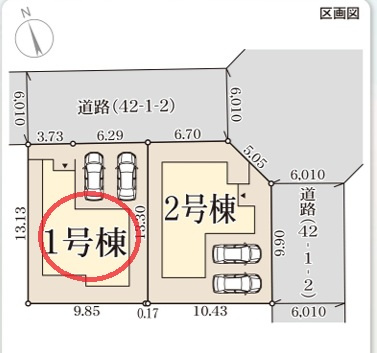 【区画図】 | リーブルガーデン姫路市広畑区才８期 | 区画図
