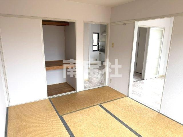 【和室】 | キッチンからもリビングからも入れます