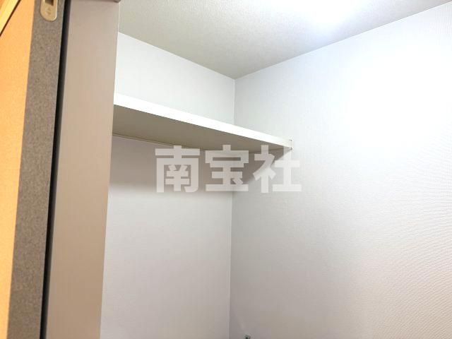 【収納】 | トイレ上には棚があるのでストックなど置きやすいです
