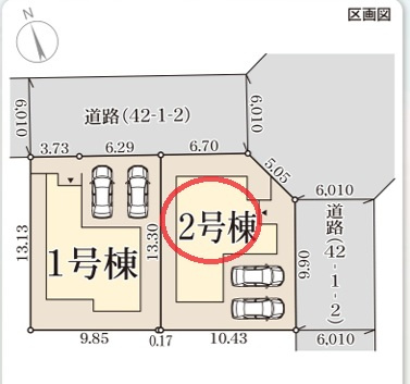 【区画図】 | リーブルガーデン姫路市広畑区才８期 | 区画図