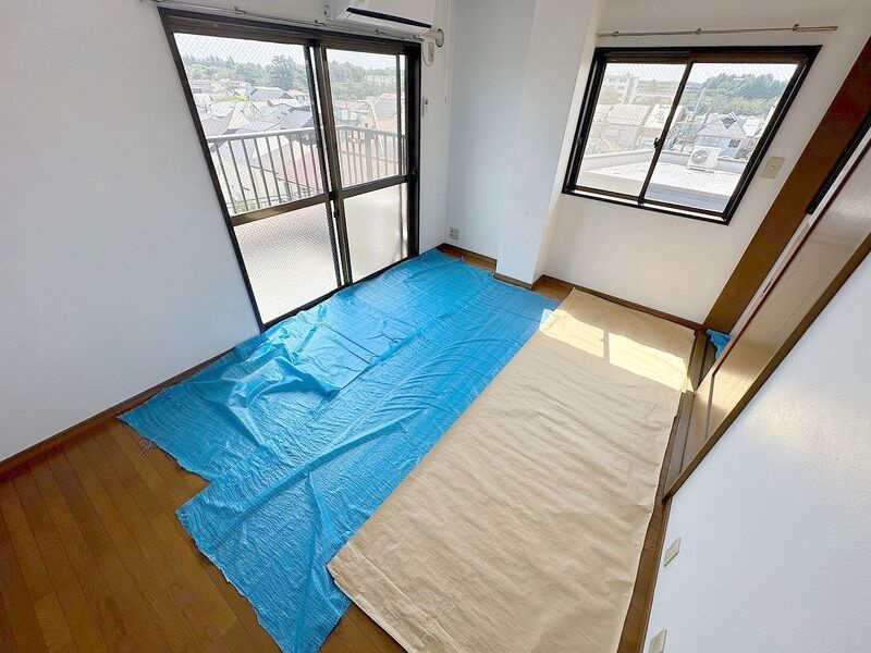 ソワニエマンションの寝室