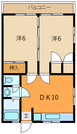 【間取り】 | 小林マンション