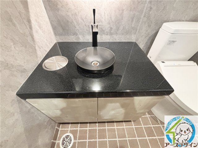 プラスパ西明石の独立洗面台