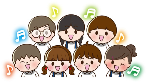 森のルーナ保育園でリトミックを学ぶ園児