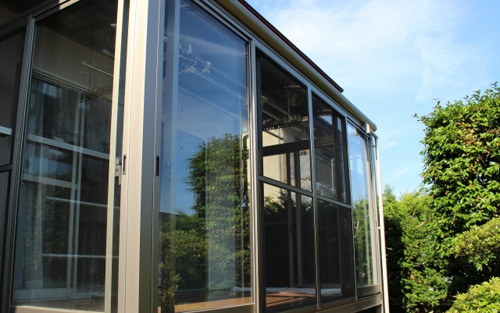 サンルームで梅雨対策