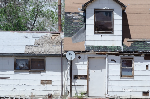 売り出し中の古家付き土地