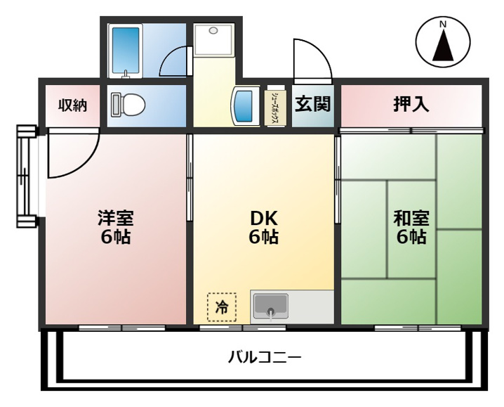 ホワイトマンション_間取り