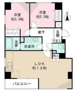 礼金ゼロ 60平米超の2ldkが14万円以下 メゾン大森高橋 三都市アース中延店 賃貸の初期費用クレジット決済可