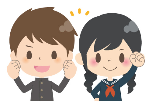 自由服を実現させた岩崎中学校の生徒