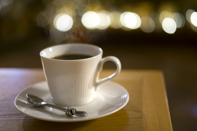 関内にできたコーヒーショップの店内