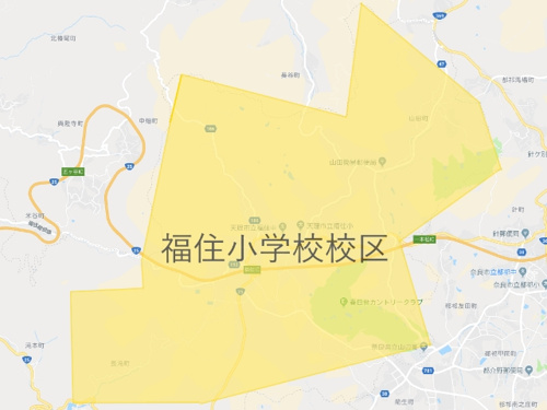 天理市立福住小学校（てんりしりつふくすみしょうがっこう）地図