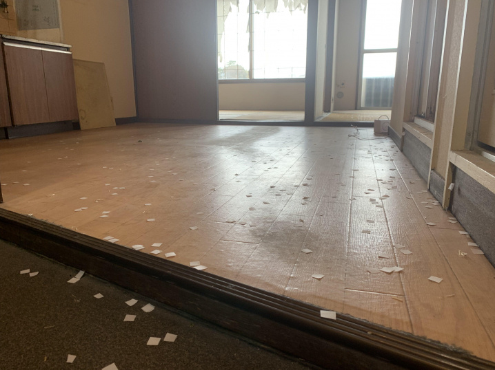 【リフォーム】事故物件のリフォーム工事が始まりました！！の画像