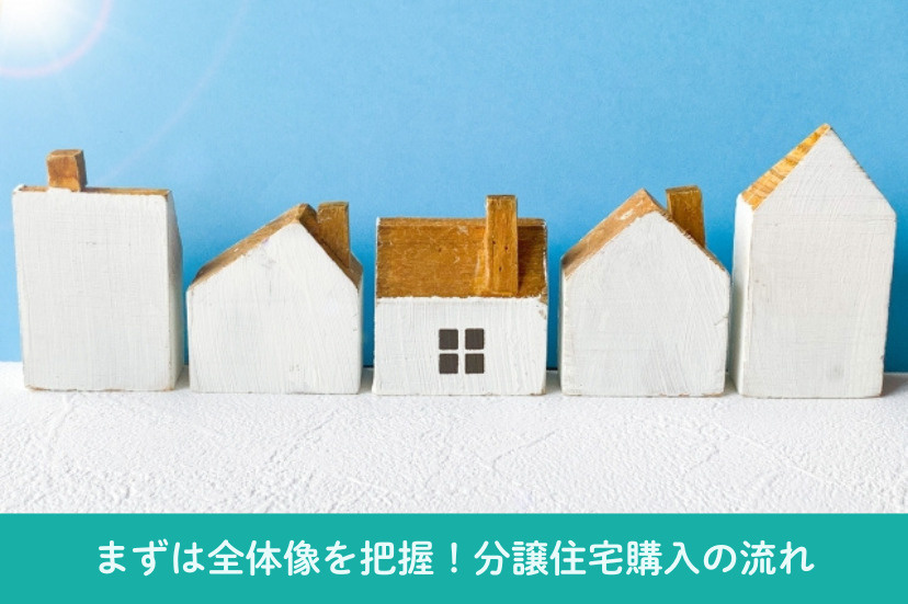 まずは全体像を把握！分譲住宅購入の流れ