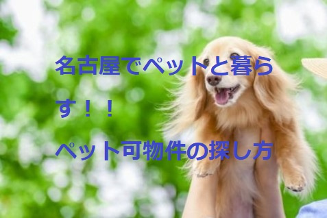 ペット可物件の探し方