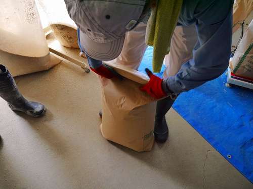 食プロジェクト籾摺り（もみすり）画像