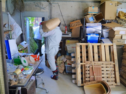 食プロジェクト籾摺り（もみすり）画像