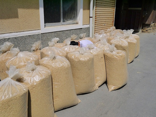 食プロジェクト籾摺り（もみすり）画像