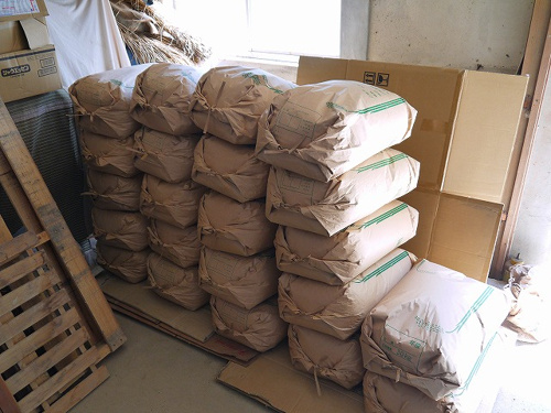 食プロジェクト籾摺り（もみすり）画像