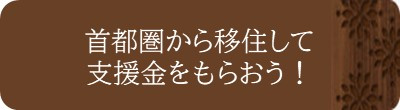 首都圏から移住して支援金をもらおう！