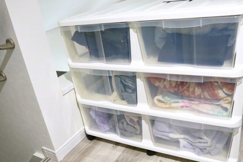 一人暮らしに嬉しいロフト付き物件のメリット その2.収納スペースが増える