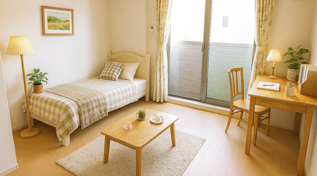 【ルームツアー】ハーベストⅡ｜設備充実の1K賃貸住宅！奈良教育大学生の一人暮らしにピッタリの画像