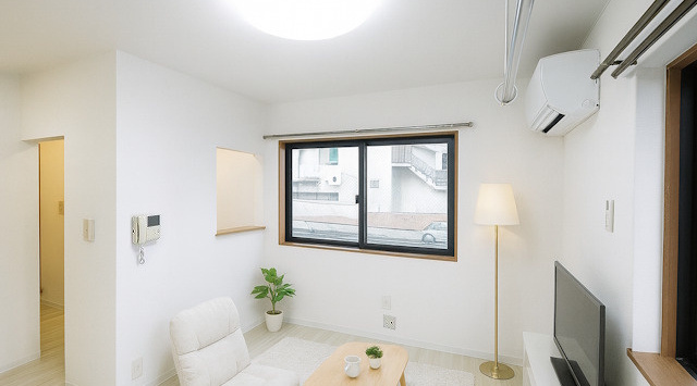 【ルームツアー】シャインロードミヤコ｜カウンターキッチン有りのワンルームマンション！の画像