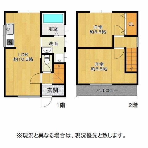西淀川区御幣島５丁目の間取り
