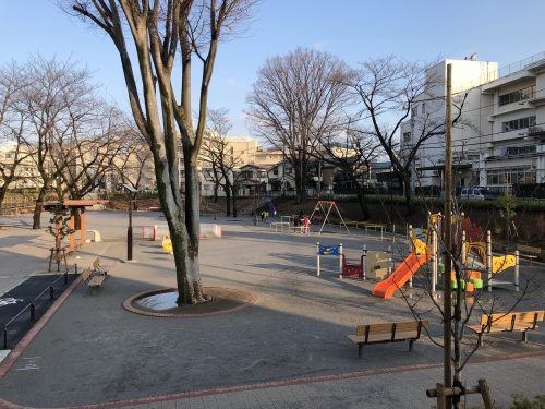 改修工事後の前野公園