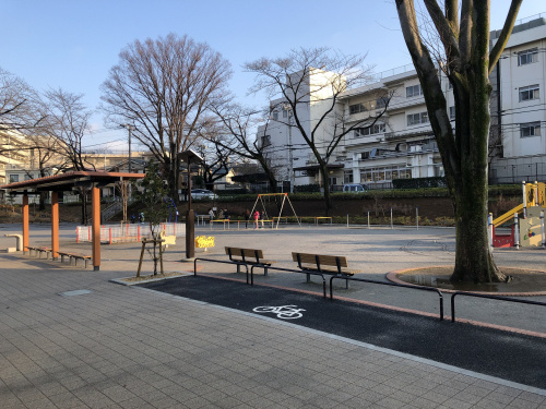 改修工事後の前野公園
