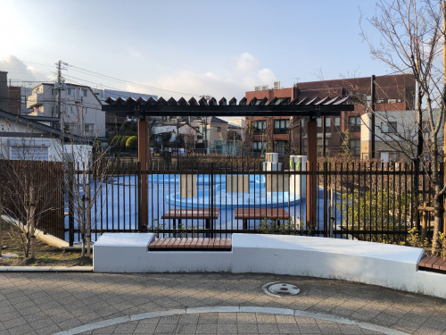 改修工事後の前野公園
