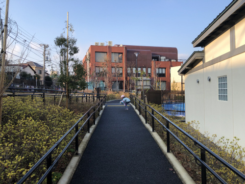 改修工事後の前野公園