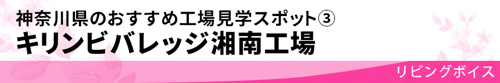  【神奈川県のおすすめ工場見学スポット③キリンビバレッジ湘南工場】