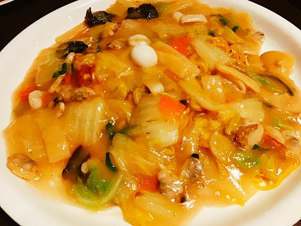 さくらの不動産手稲店_小樽ゴールドストーン カフェ（GOLDSTONE CAFÉ）の「あんかけ焼そば」は麺の香ばしさが素晴らしい！