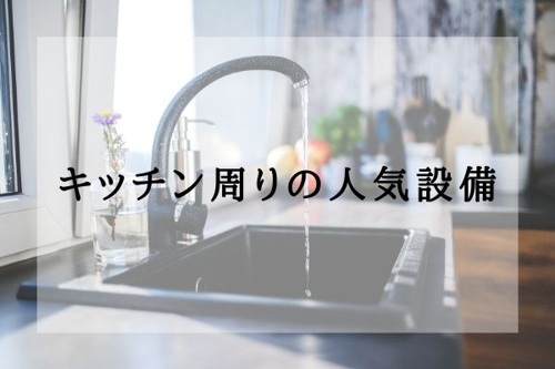 キッチン周りの人気設備