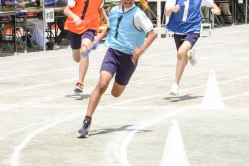 運動会の写真