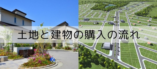 土地と建物の購入の流れ