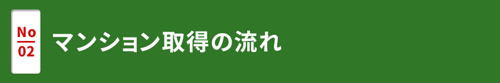 【マンション取得の流れ】