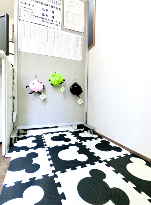 キッズスペースを設けました。