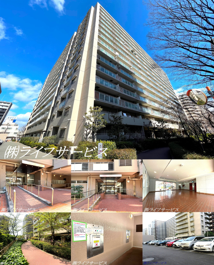 ファミールハイツ北大阪2号棟の外観共用部