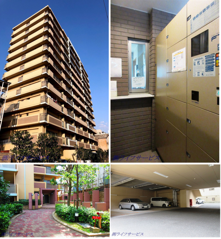 グランドール北大阪の外観と共用部