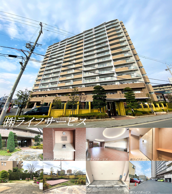 エンゼルフィールズ三国の外観と共用部