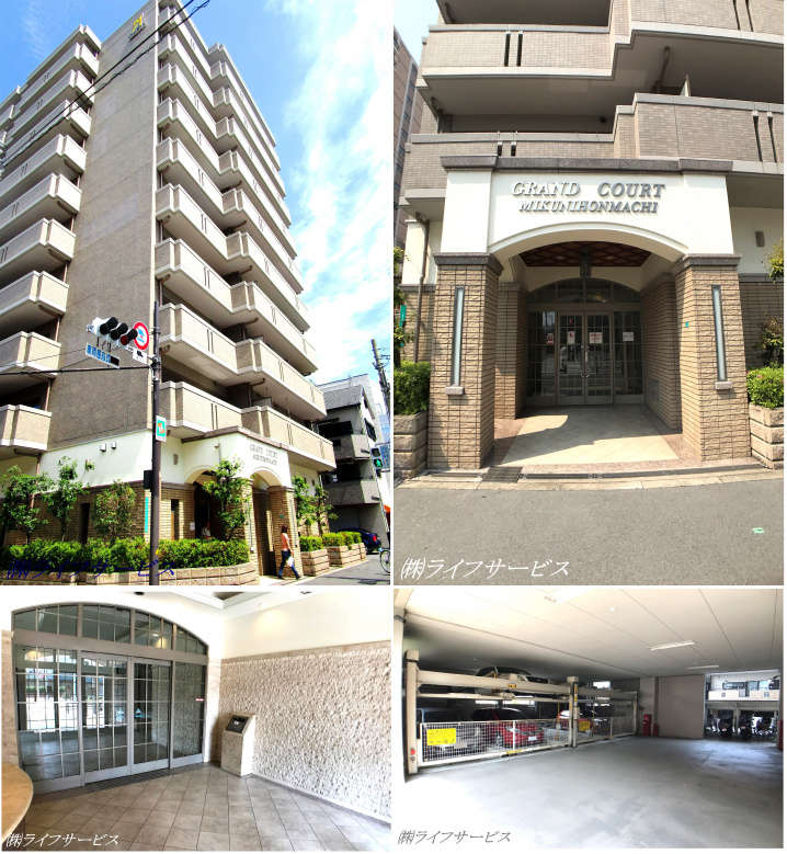 グランコート三国本町の外観共用部