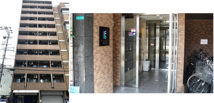 エステムコート新大阪Ⅰの外観共用部画像