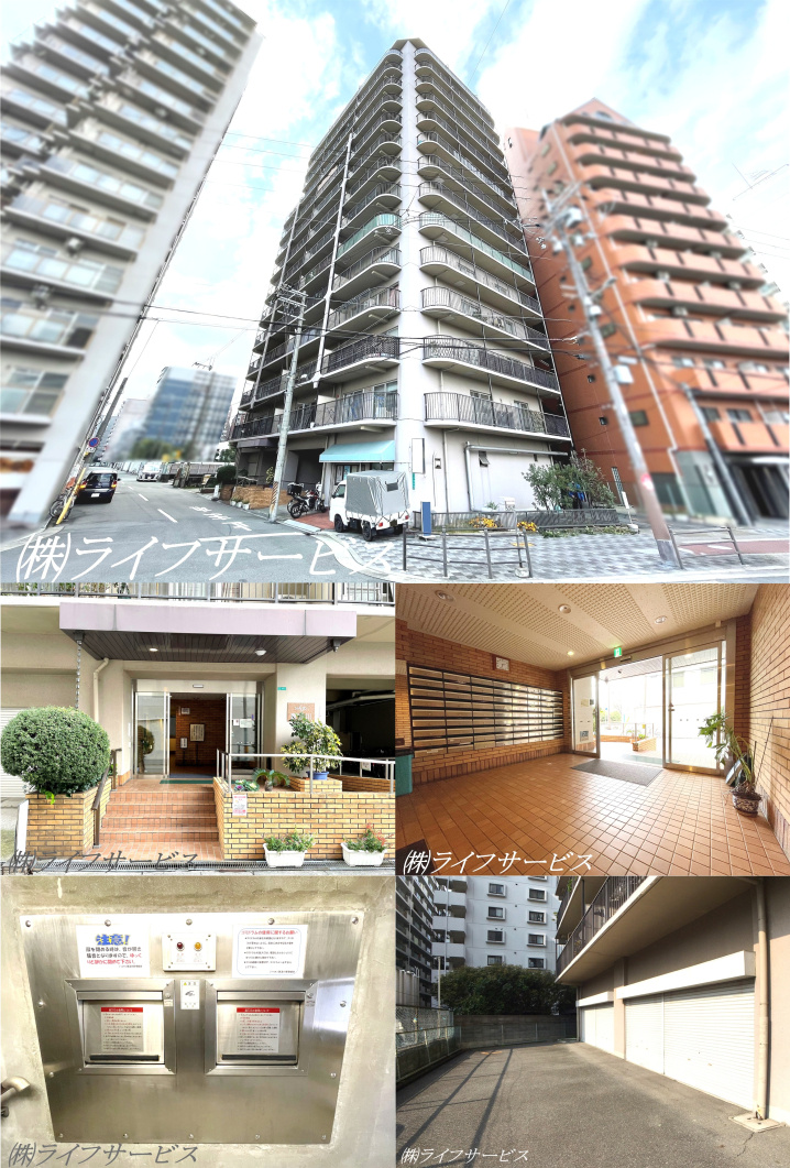 ジャルダン東淀川の外観共用部