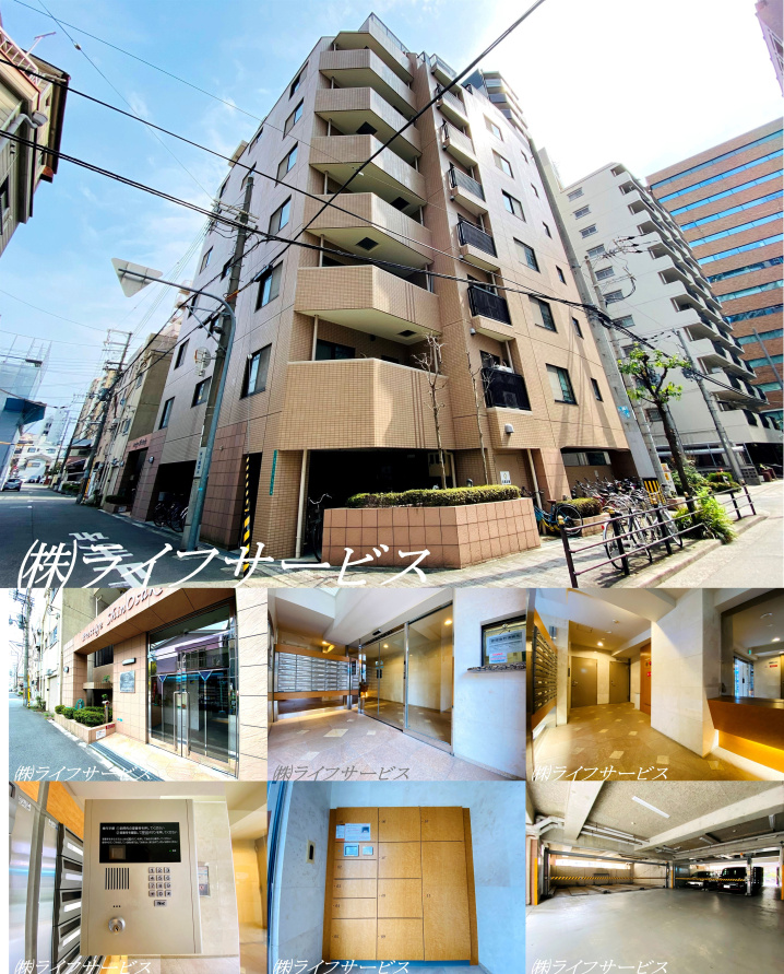 プレステージ新大阪の外観共用部
